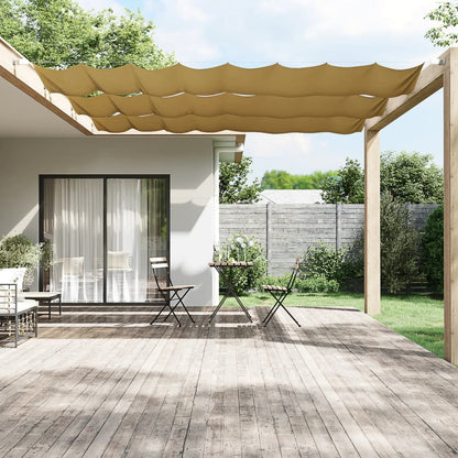 Vidaxl Toldo Vertical Beige 100x1200 Cm Tela Oxford_1