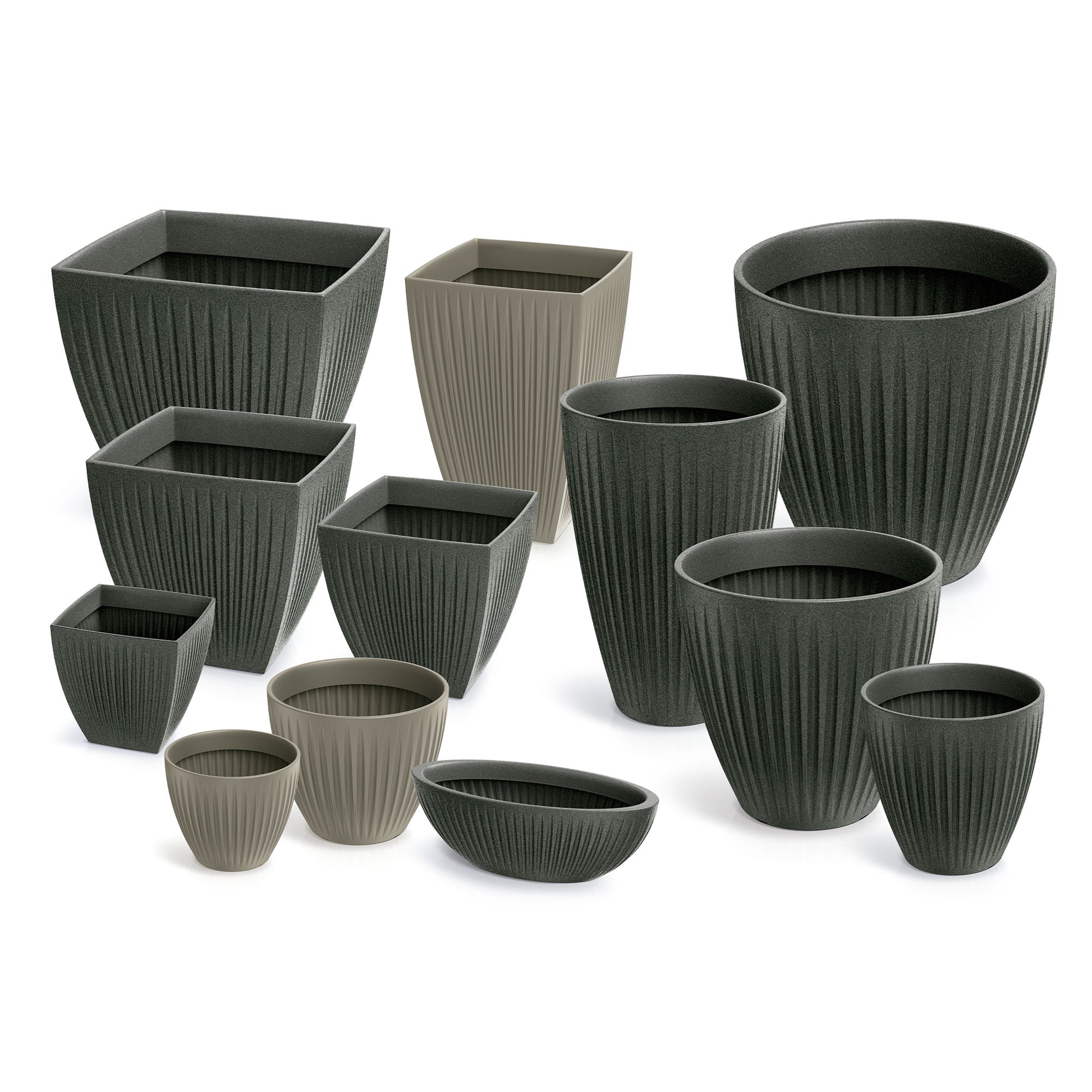 Maceta Latia Square Midl Ø60x58 Mocca_2