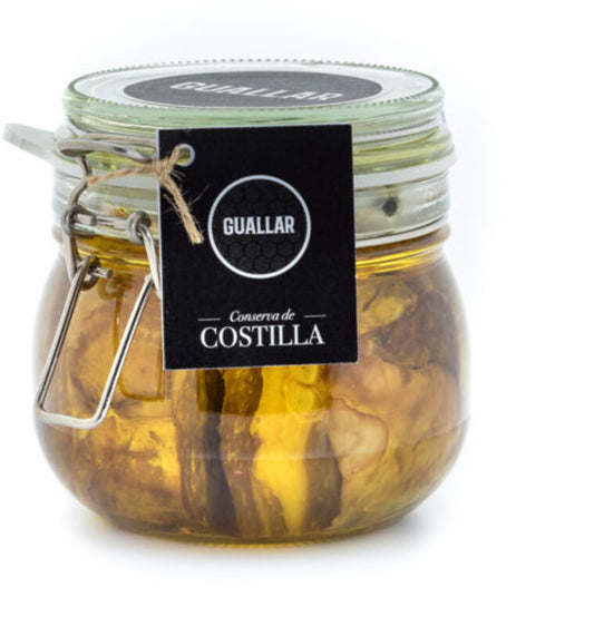 Conserva De Costilla En Aceite De Oliva Virgen Extra - Conserva Gourmet Guallar._0