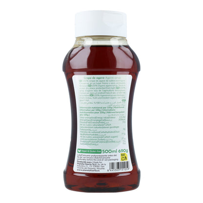Xarope de Agave Cru Biológico Planeta Huerto 500 ml