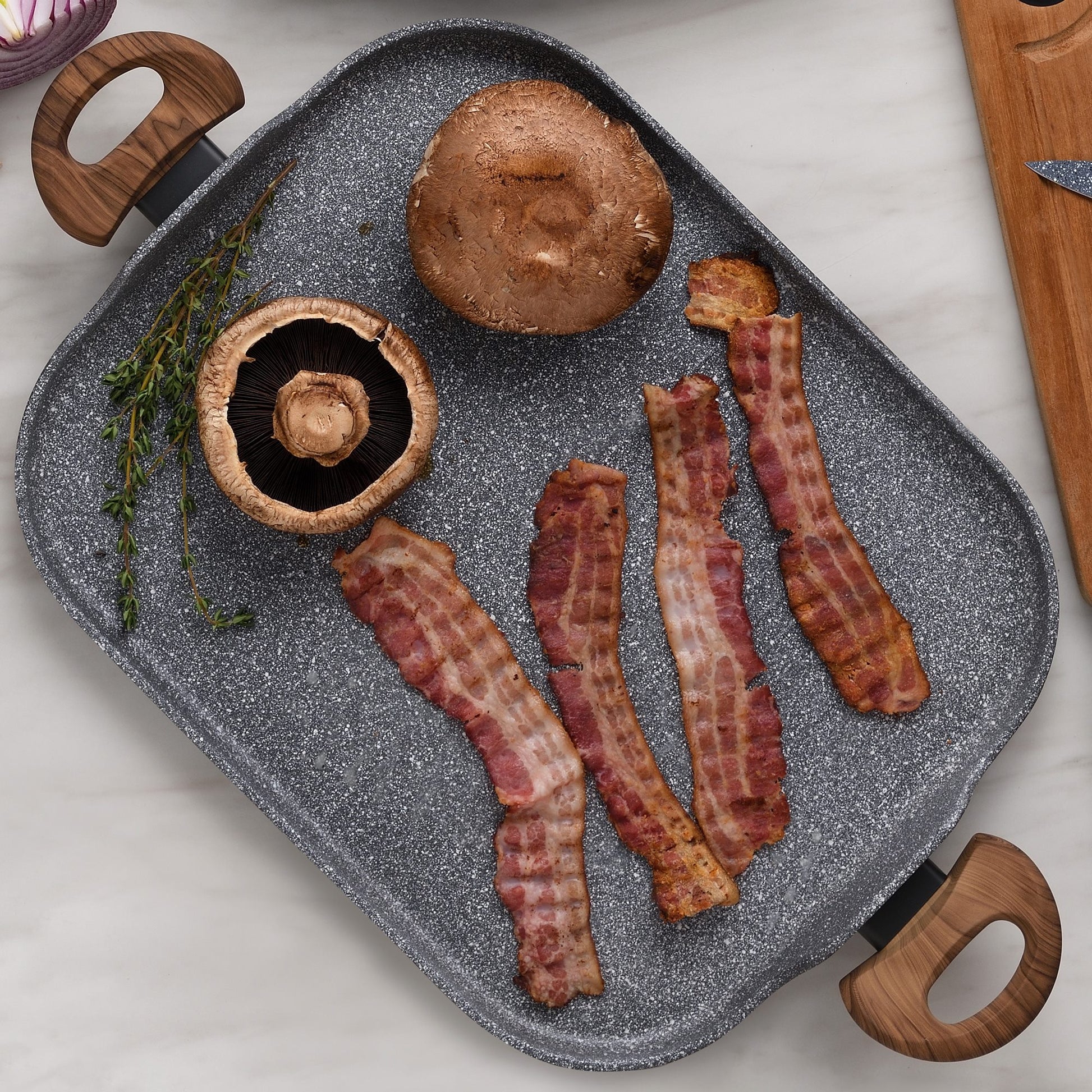 Asador 35.5x28.3cm Aluminio Forjado, Apta Para Inducción, Colección Daimiel