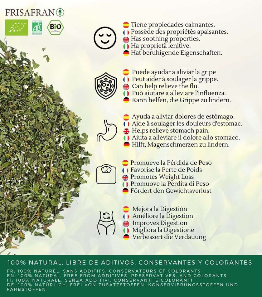 Infusión De Poleo Menta A Granel Ecológica | Frisafran 200 G_2