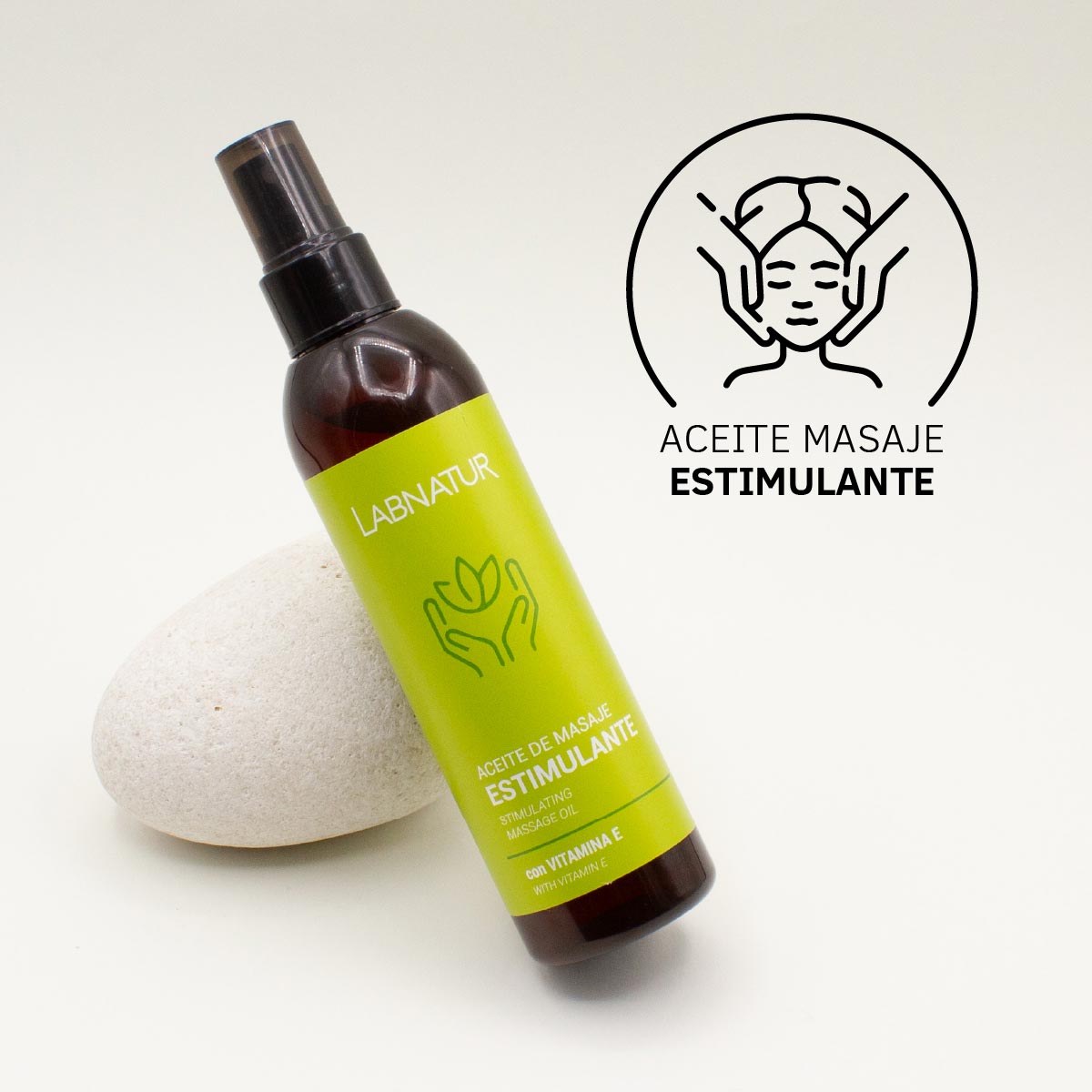 Aceite de Masaje Estimulante Labnatur 200 ml | Menta, Romero y Mejorana | Frescor, Vitalidad y Piernas Cansadas | Vegano_3