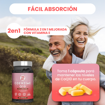 Coenzima Q10 200mg - 30 Caps - Mejora La Energía, Salud Cardiovascular Y Aumenta La Función Muscular_3