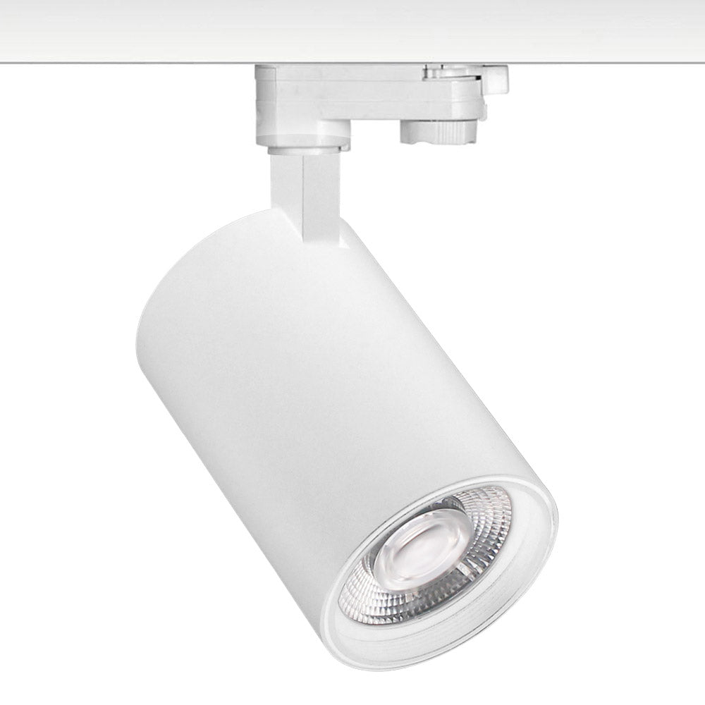 Foco Carril Monofásico Cronolux Chip Cree Led, 30w, Pescadería, Blanco Frío 8000k_1