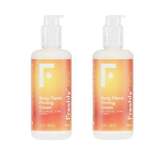 Pack de 2 Cremes Firmadores Body Flame Freshly 200ml