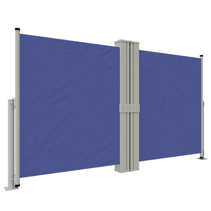 Vidaxl Toldo Lateral Retráctil Azul 140x1200 Cm_0