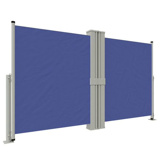 Vidaxl Toldo Lateral Retráctil Azul 140x1200 Cm_0