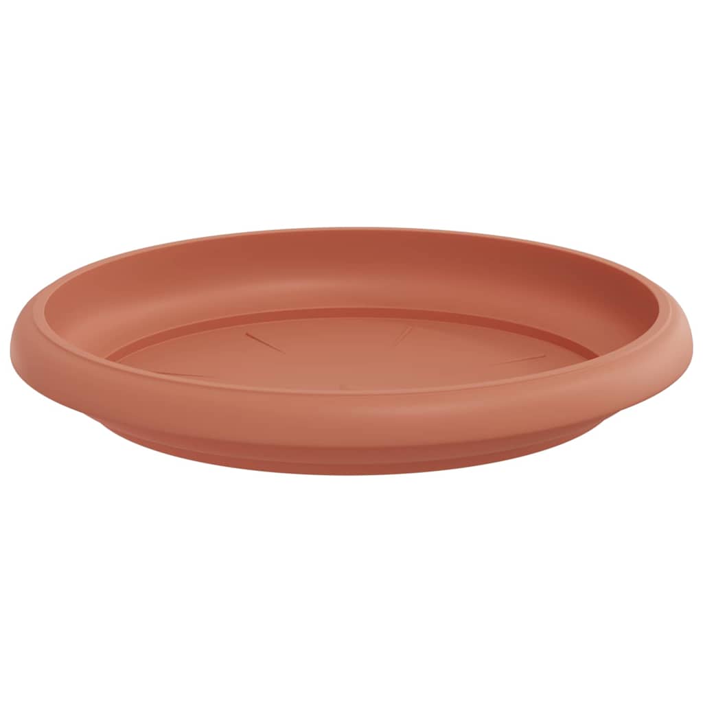 Bandeja Redonda Para Flores 24 Uds. Rojo Ladrillo Ø 14 X 2 Cm_4