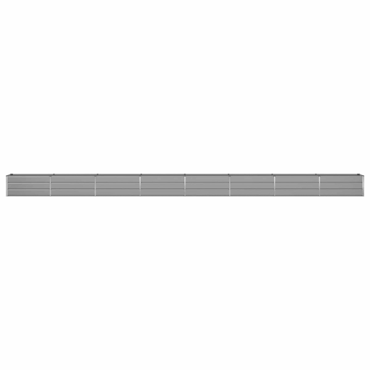 Jardinera Gris Claro 770 X 50 X 45 Cm Acero Galvanizado_3