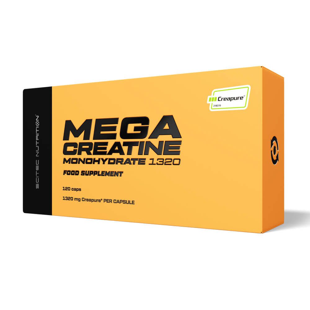 Mega Creatina Monohidrato 1320 - 120 Cápsulas - Creatina Monohidrato - Scitec Nutrition_0