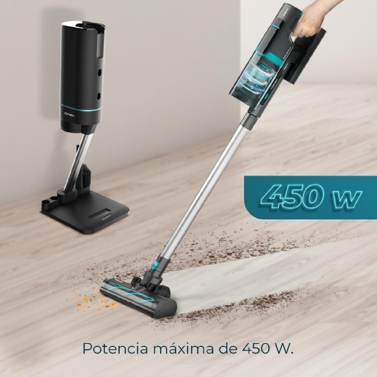 Cecotec Aspirador Vertical Bldc Conga Rockstar 10000 Nebula Station_1