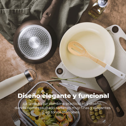 Juego De Asador + Wok + Sartén Asador En Aluminio Forjado De La Colección 'natur'_3