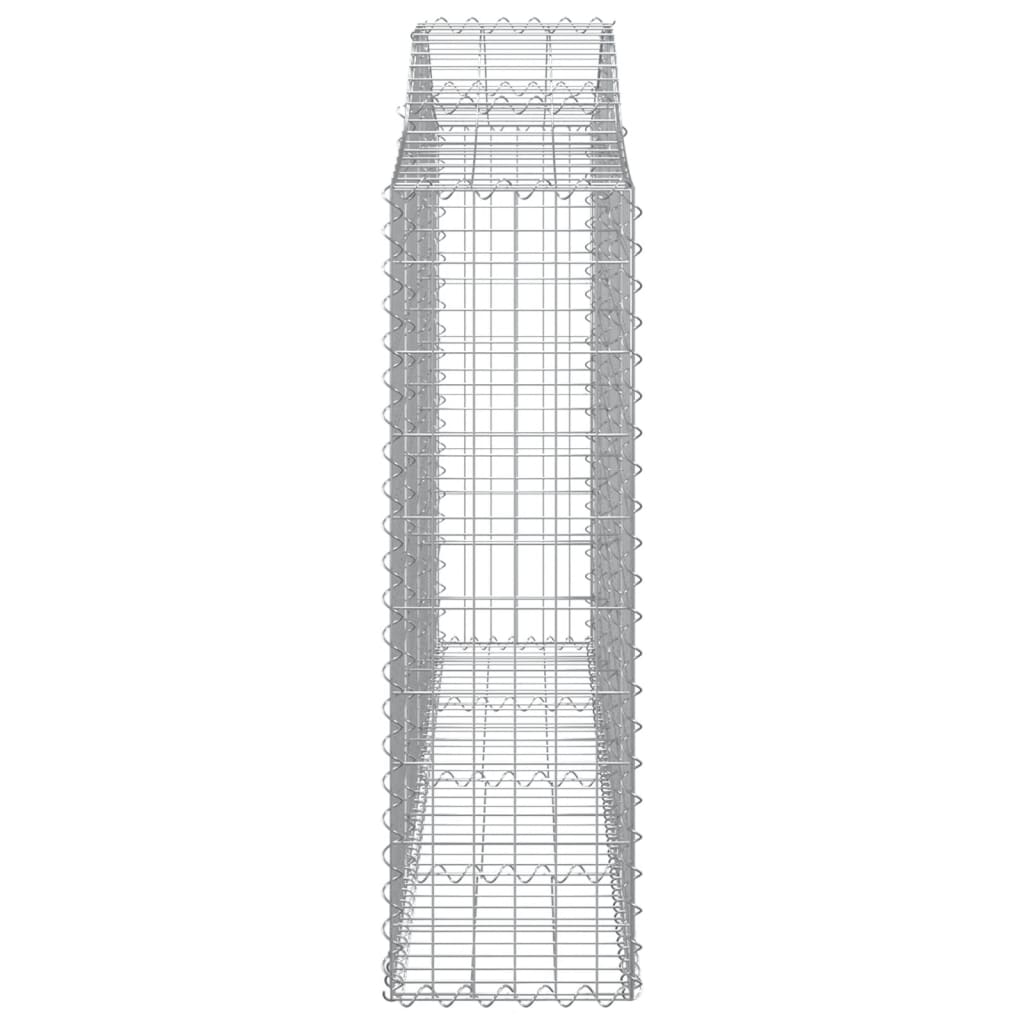 Cestas Gaviones 25 Uds Forma De Arco Hierro 200x30x100/120 Cm_4