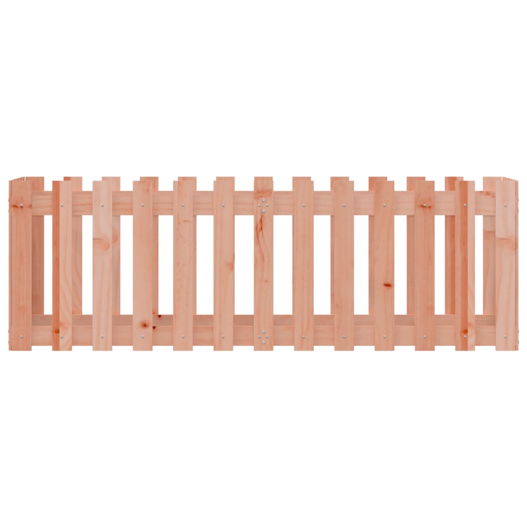 Arriate Elevado Jardín Valla Madera Maciza Douglas 150x50x50 Cm_4
