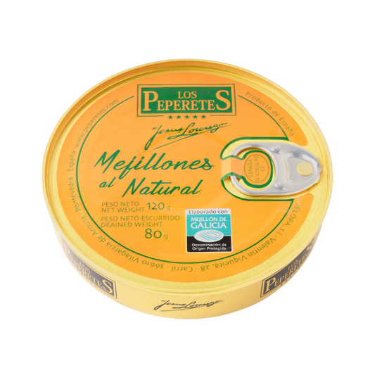 Mexilhões Naturais 8/12 Los Peperetes 120 g