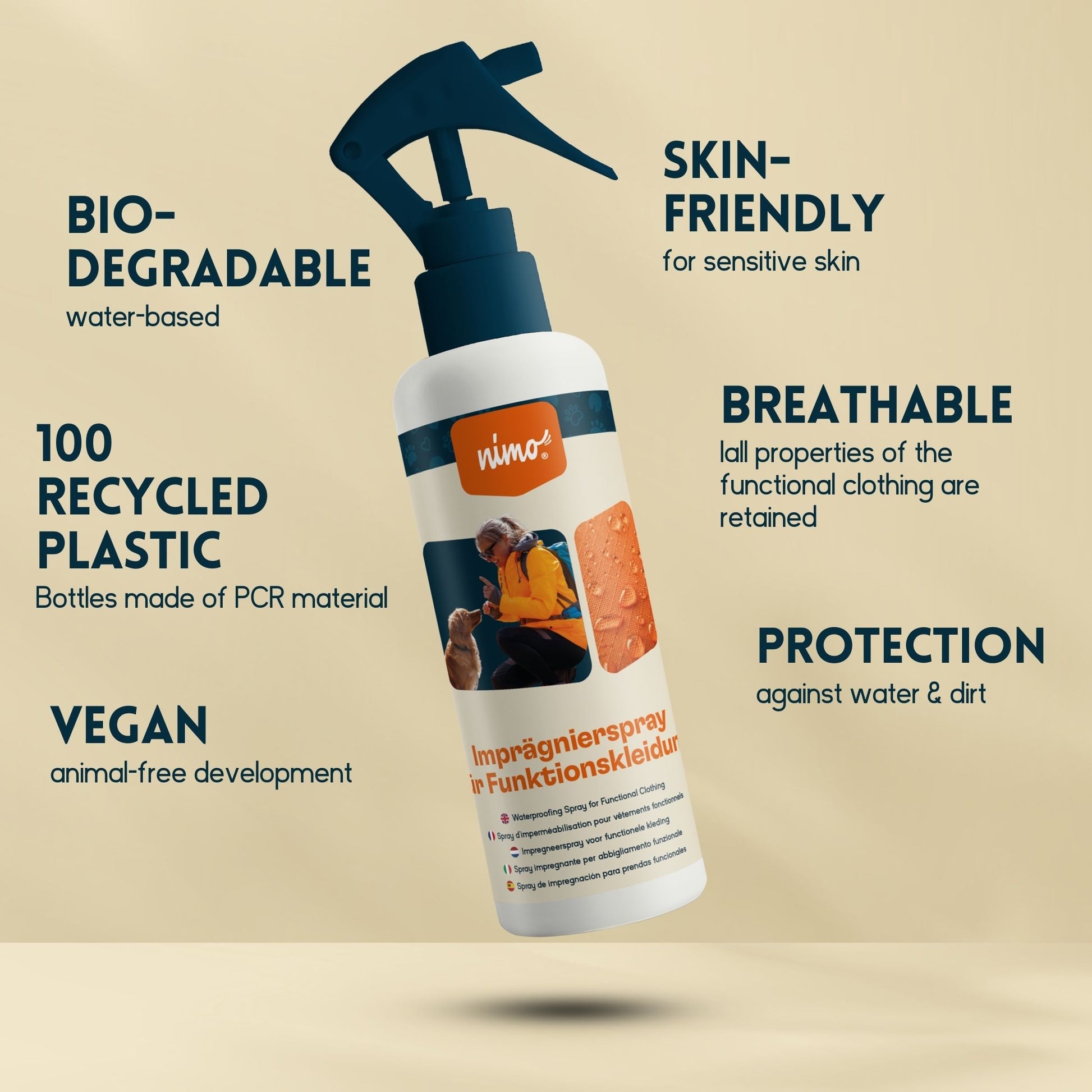 Spray Impermeabilizante Para Ropa Técnica - Nimo - 5 L_2