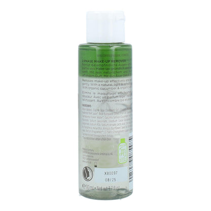Óleo desmaquilhante bifásico para olhos e lábios Sante 110 ml