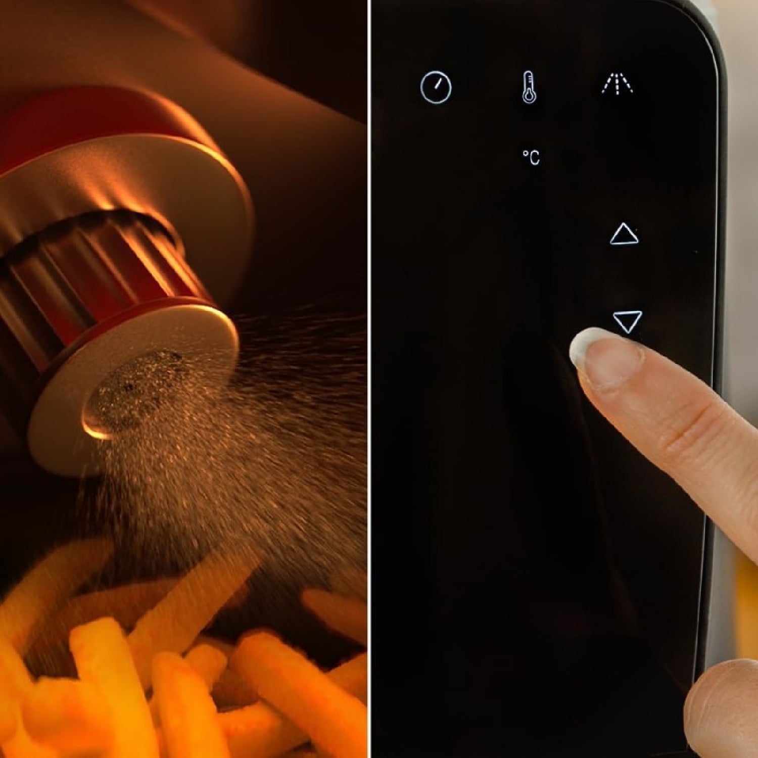 Freidora De Aire Sin Aceite De 5,5 L Cecofry Rain Pack. Air Fryer Con Accesorios. 1550 W, Spray De Aceite Incorporado, Pulverización Automática Y Ma_2