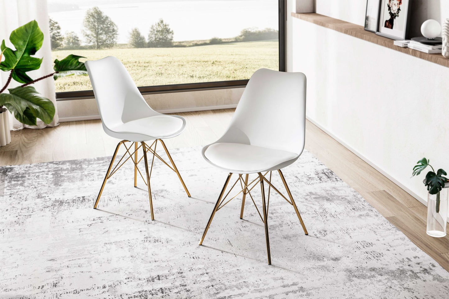 Silla De Comedor Modernista Y Acogedora, Modelo Wl6.995_2