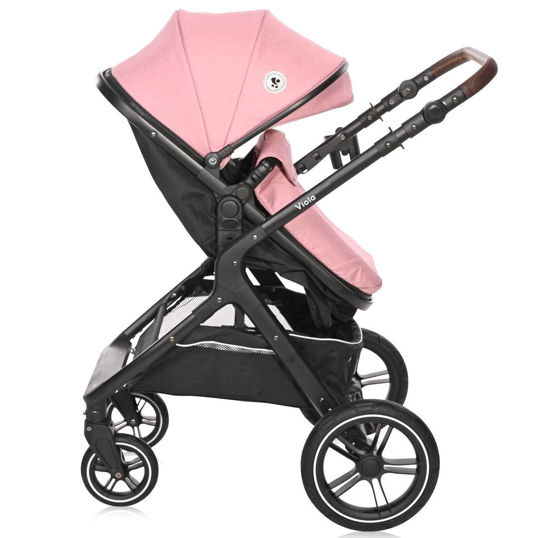 Carrito De Bebé Trío Viola Hasta 22 Kg Pink_3