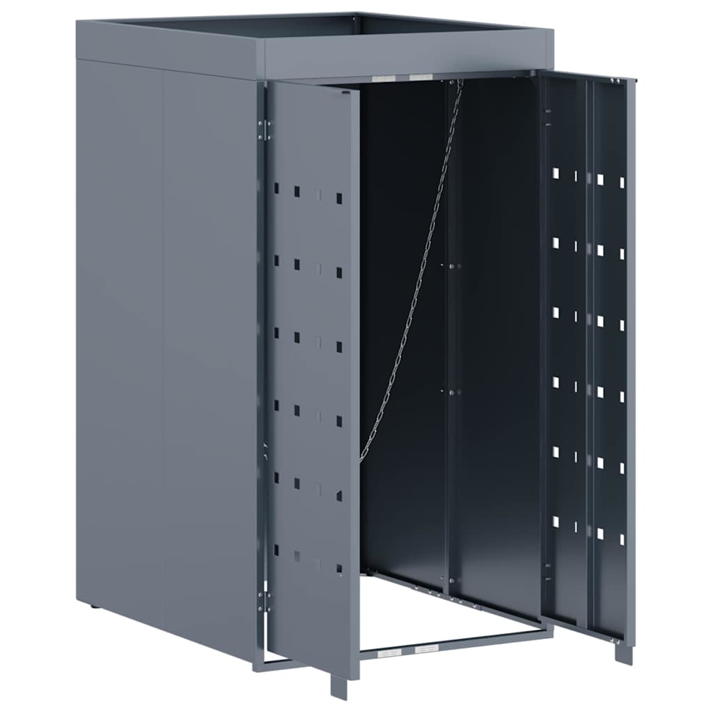 Almacenamiento Para Contenedor Rueda Con Techo Para Plantas Para Contenedor De 240l_4