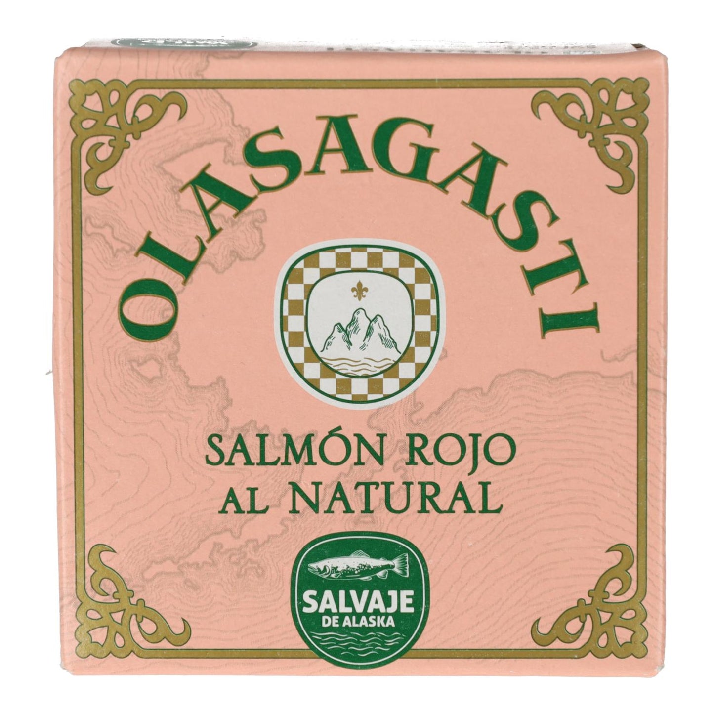 Olasagasti Natural Salmão Selvagem do Alasca 120g