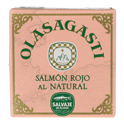 Olasagasti Natural Salmão Selvagem do Alasca 120g
