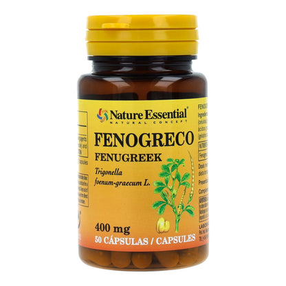 Fenogreco 400 mg Nature Essential, 50 cápsulas