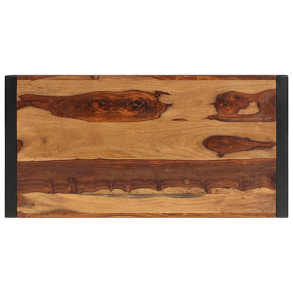 Mesa De Centro De Madera Maciza De Sheesham 120x60x40 Cm_1