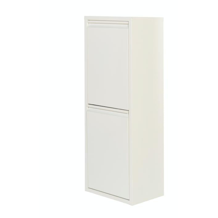 Armário de reciclagem metálico PAT 2 Branco