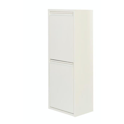 Armário de reciclagem metálico PAT 2 Branco