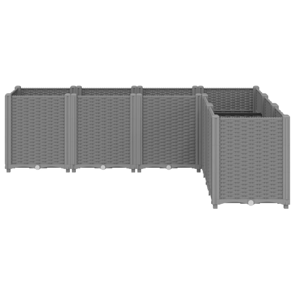 Jardinera Pp Gris Claro 160x120x53 Cm_2