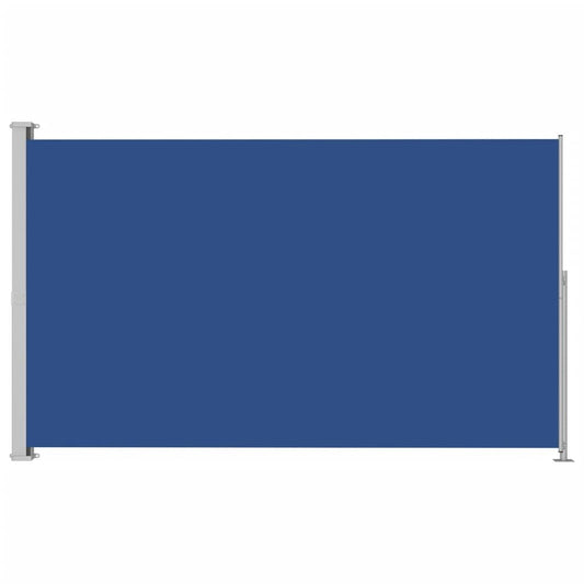Vidaxl Toldo Lateral Retráctil Para Patio Azul 220x300 Cm_0