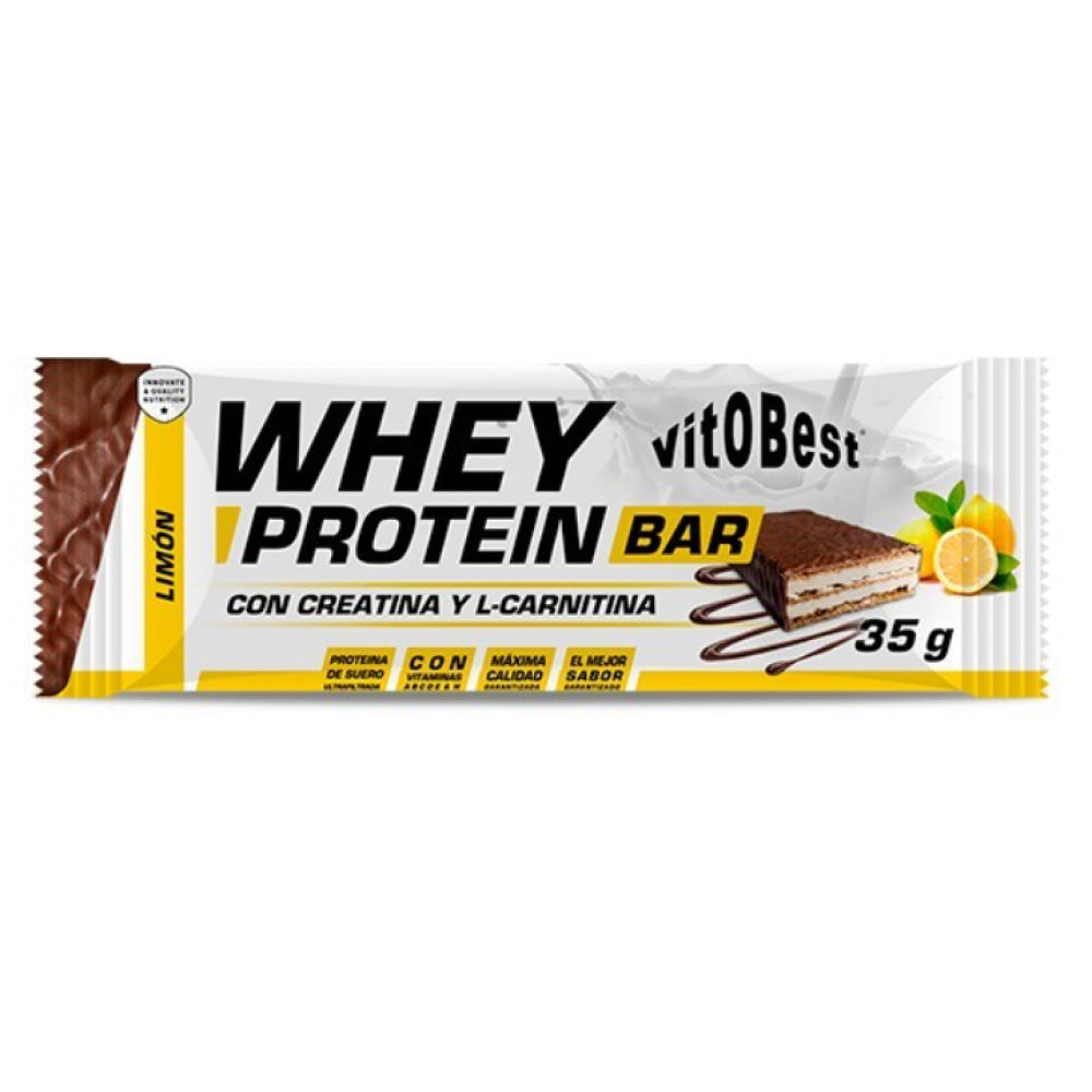 Whey Protein Bar 35 Gr Limón_0