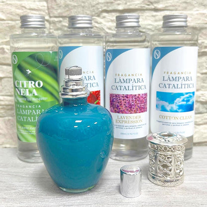Lámpara Catalítica Aqua Marina + Fragancia Aroma Lavender Expression 200ml - Elimina Olores Y Mejora La Calidad Del Aire_5