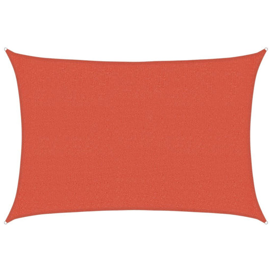 Vidaxl Toldo De Vela Hdpe Terracota 160 G/m² 2,5x3,5 M_0