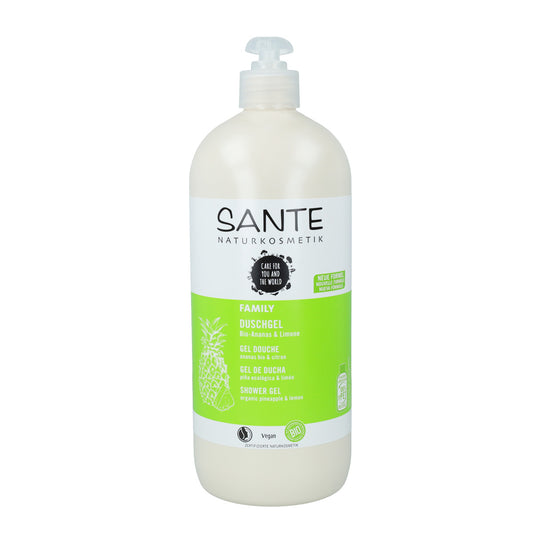 Gel de banho biológico de ananás e limão Sante 950 ml