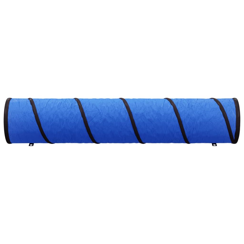 Túnel Para Perros Poliéster Azul Ø40x200 Cm_2