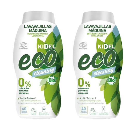 Pack de 2 Máquinas de Lavar Louça Kidel Eco Mimidu 720 ml