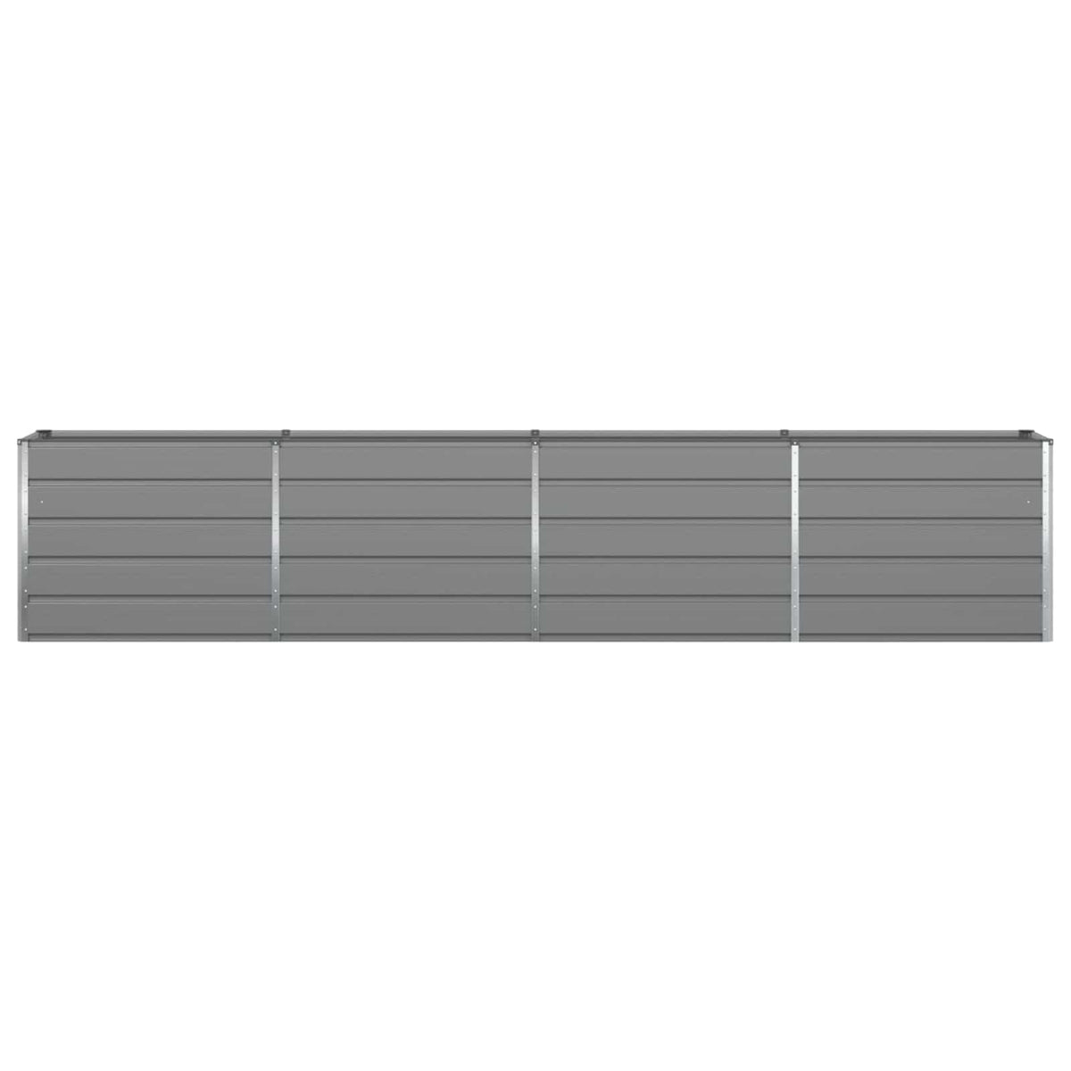 Jardinera Gris Claro 385 X 50 X 75 Cm Acero Galvanizado_2