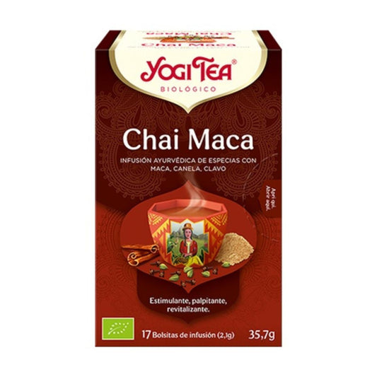 Yogi Tea Chai Maca Biológico 17 Saquetas