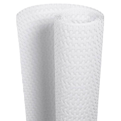 Toldo Para Balcón Ratán Sintético Blanco 400x100 Cm / Vetonek_4