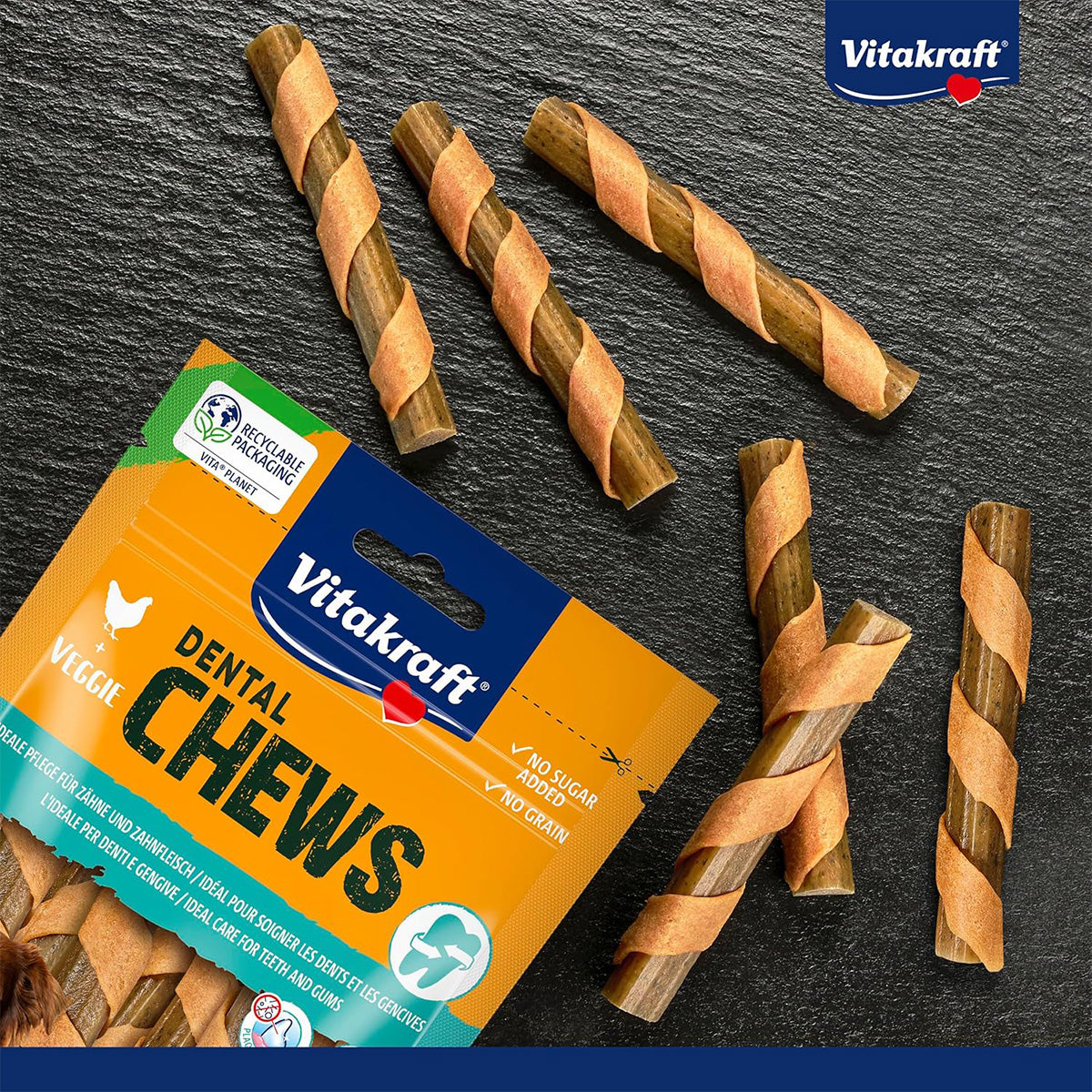 Chews Dental Sticks M Vitakraft