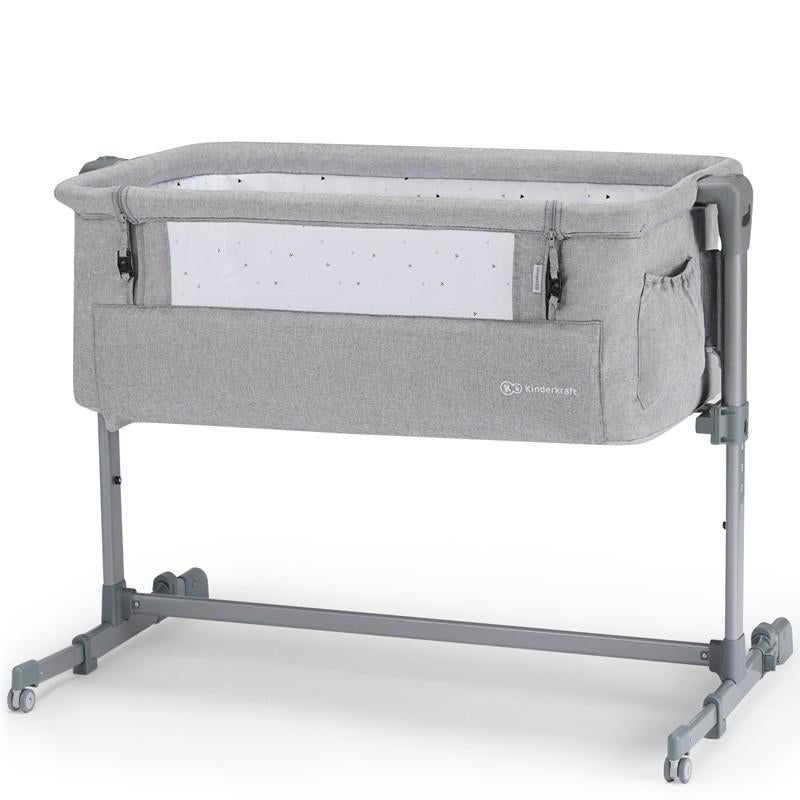 Kinderkraft Neste Up Mini Berço Cinza Claro