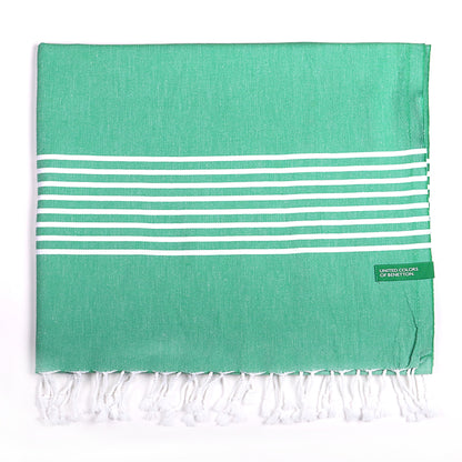 Set 2 Toallas Benetton Hamman 80x165cm 170gsm 100%algodon Verde Casa Benetton_4