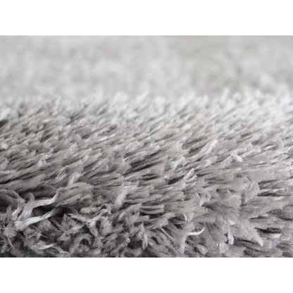 Alfombra Peluda Gris Para Salón Y Dormitorio 60x90cm - Decoración - Mobiliario Doméstico_2
