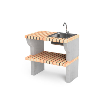 Módulo de bancada Bailen com lava-loiça Movelar