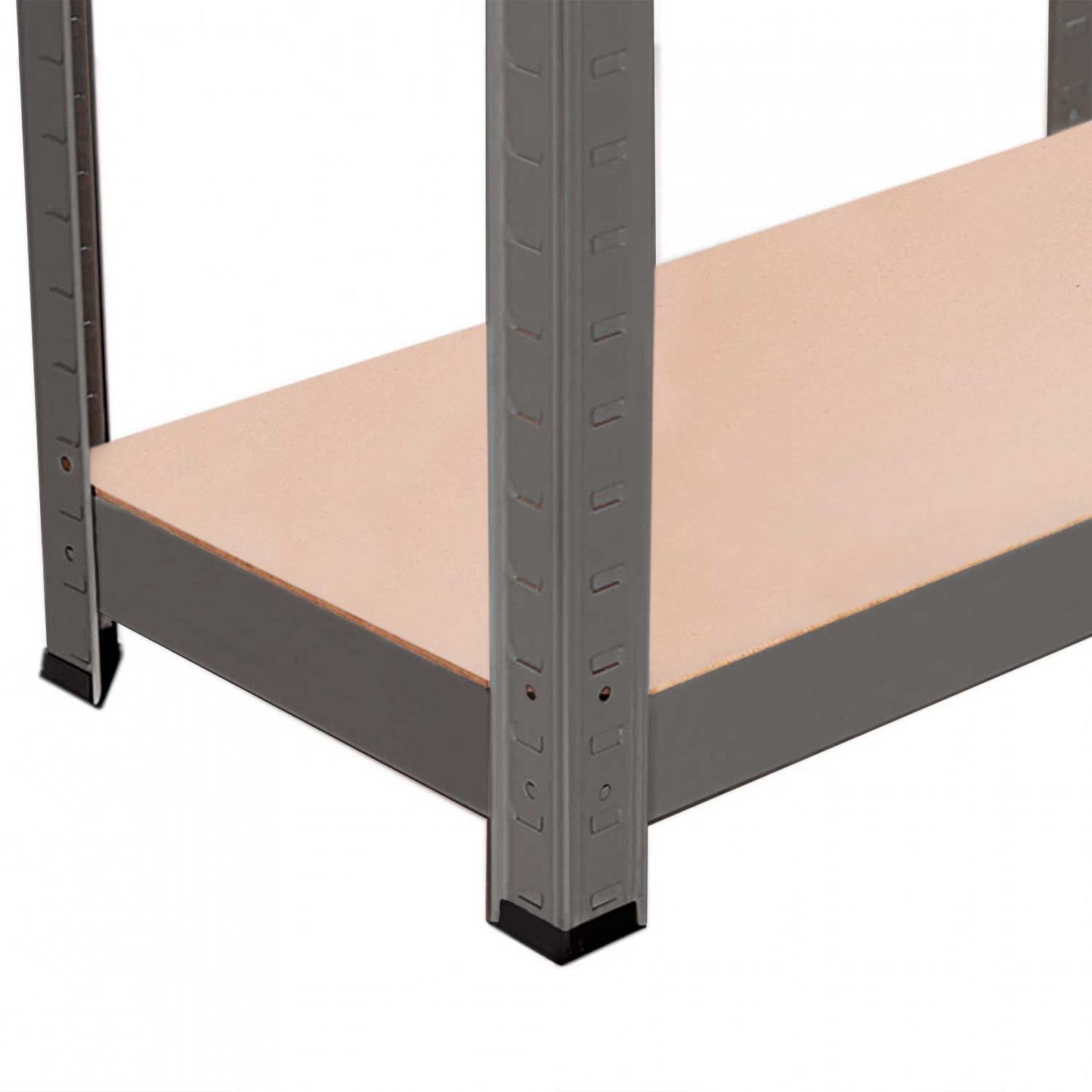 Estantería Metálica Con 4 Baldas Ajustables 148x60x30cm 240kg O91_2