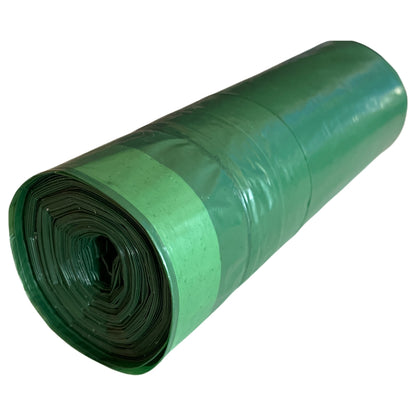 100% Reciclado 3 Rollos De 20 Bolsas De Basura Con Autocierre 30l